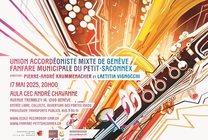 Coolturalia - Concert : Union Accordéoniste Mixte de Genève – Fanfare municipale du Petit-Saconnex