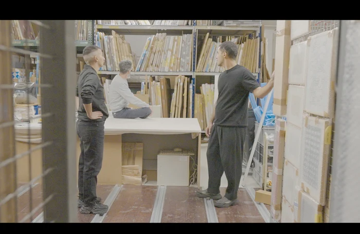 Coolturalia - Projection du documentaire sur la résidence de Danniel Tostes et Lari Medawar au FMAC, par Bubblegum Club