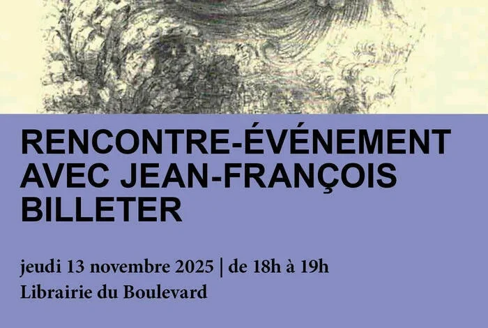 Coolturalia - Rencontre-événement avec Jean-François Billeter