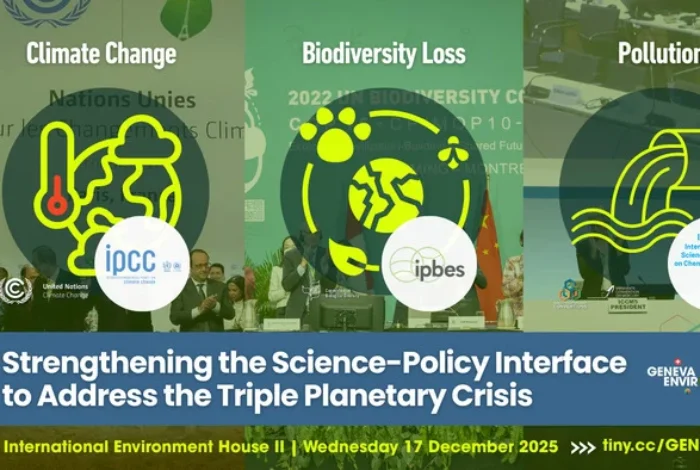 Coolturalia - Strengthening the Science-Policy Interface to Address the Triple Planetary Crisis