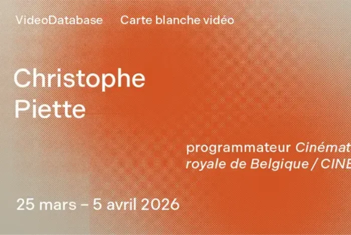 Coolturalia - Guided Visit: VideoDatabase - 3e Carte blanche