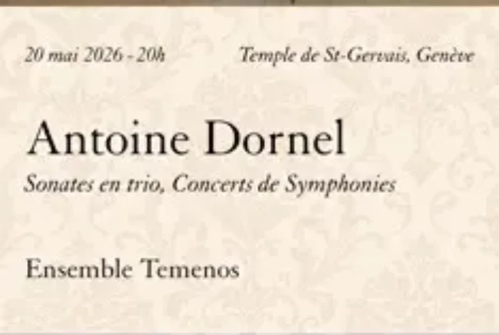 Coolturalia - Antoine Dornel — Trio Sonatas, Symphonies & Organ Pieces (Ensemble Temenos)