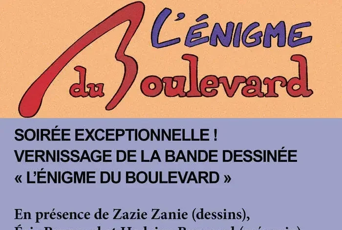 Coolturalia - Opening event : "L'énigme du Boulevard"