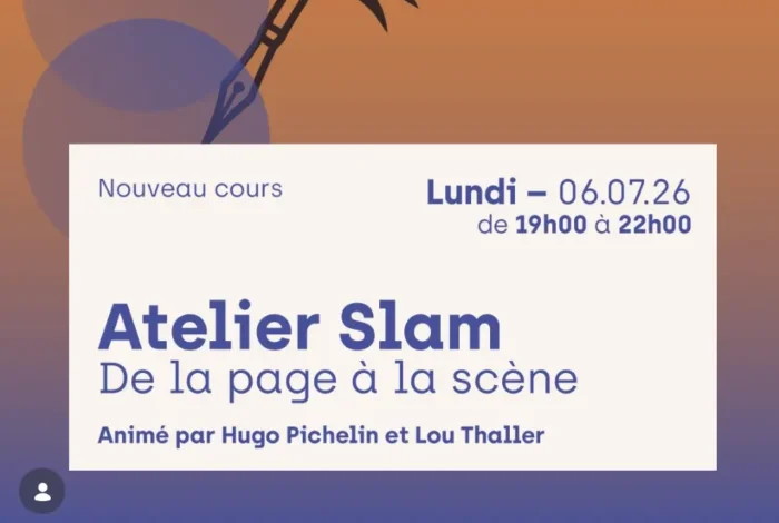 Coolturalia - Slam workshop: de la plage à la scène