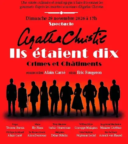 Coolturalia - Agatha Christie « Ils étaient dix »: dîner-spectacle