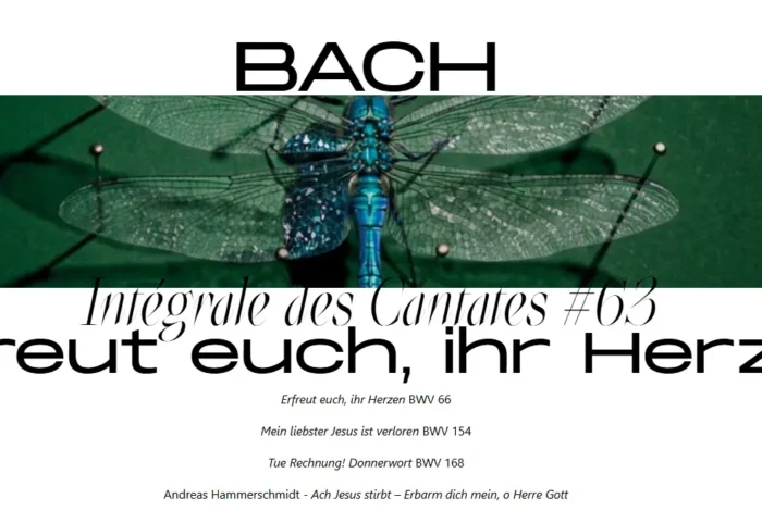 Coolturalia - Bach – Complete Cantatas No. 63: Erfreut euch, ihr Herzen