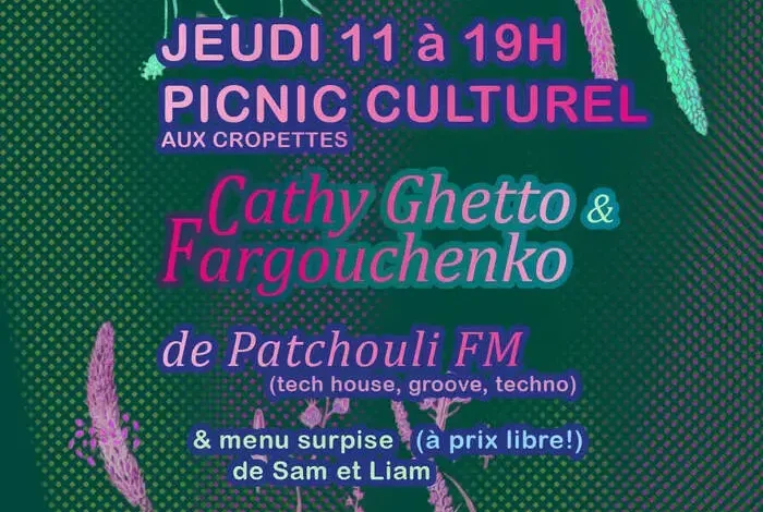 Coolturalia - Cultural Picnic with Cathy Ghetto & Fargouchenko (Patchouli FM)
