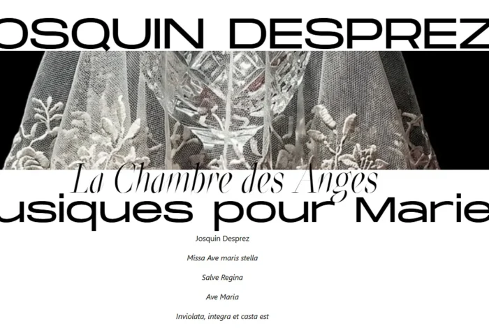 Coolturalia - Josquin Desprez – La Chambre des Anges