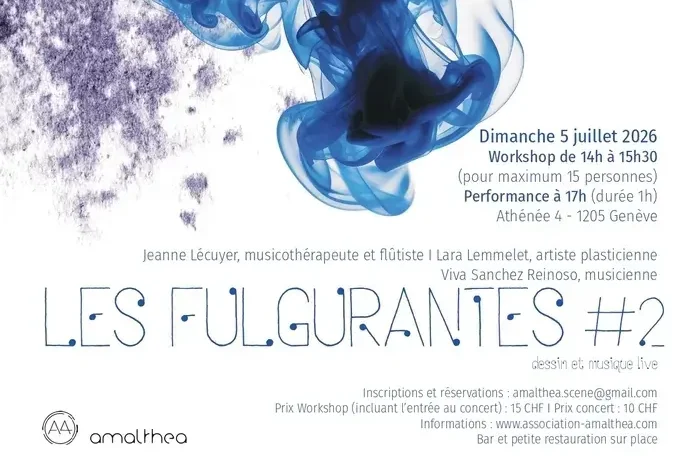 Coolturalia - Les Fulgurantes #2: Drawing and live music