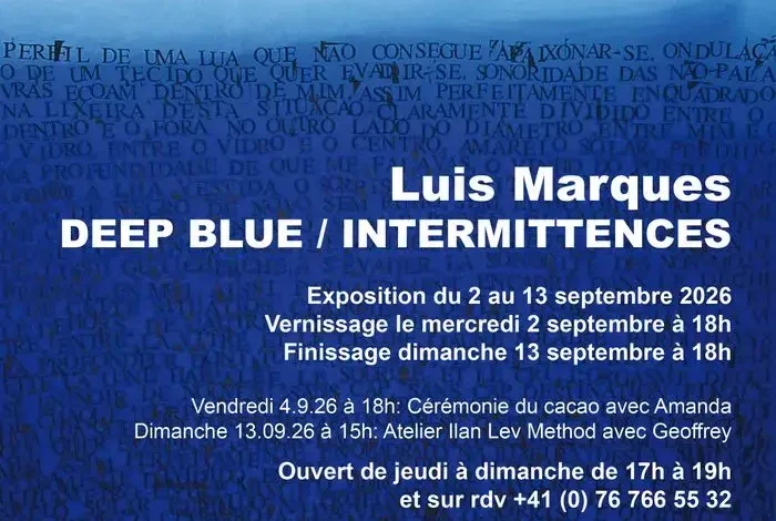 Coolturalia - Luis Marques - Deep Blue / Intermittences