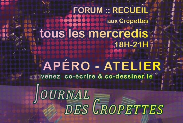 Coolturalia - Forum Recueil – Apéro Atelier