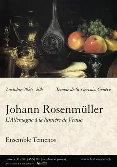 Coolturalia - Johann Rosenmüller, Ensemble Temenos