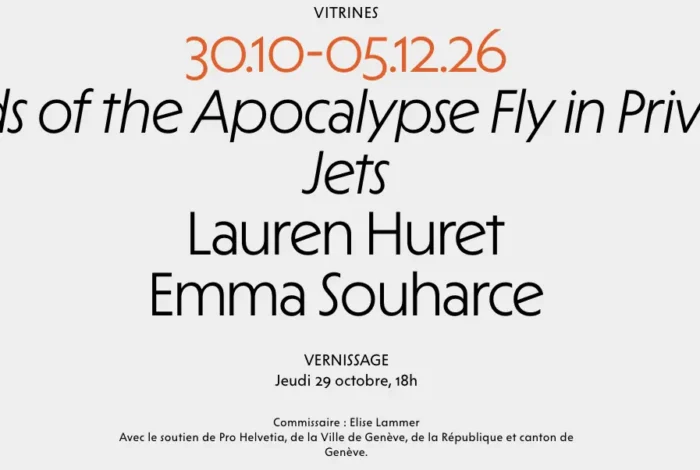 Coolturalia - Birds of the Apocalypse Fly in Private Jets - Lauren Huret, Emma Souharce