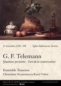 Coolturalia - Georg Philipp Telemann — Paris Quartets — The Art of Conversation
